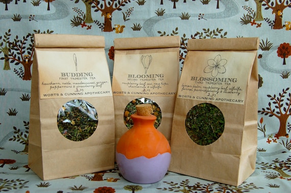 Pregnancy Tea Blend Trio - Organic