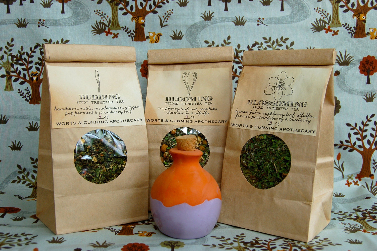 Pregnancy Tea Blend Trio - Organic