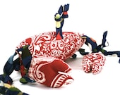 Dog Toy Big Crab Squeaking But No Pinching