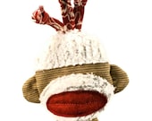 Water Bottle Dog Toys - Sock Monkey