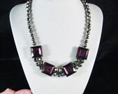 Day to Night Necklace in Purple CLEARANCE