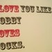 Dobby Loves Socks Card