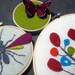 Trees in Bloom - Hand Embroidered Hoop Art in 8 inch hoop. Multicolored