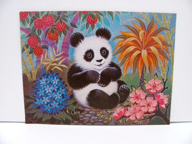 K Chin Jungle Panda Print