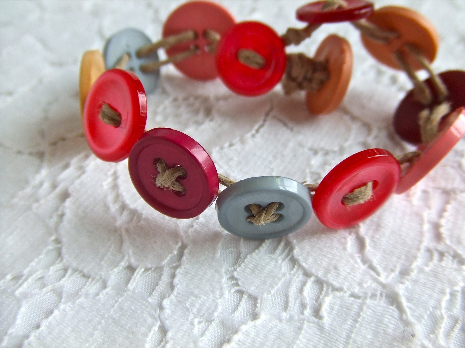 Button Bracelet- In the Barn
