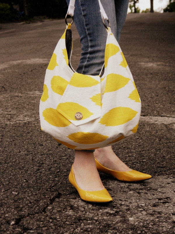 Custom large slouchy bag