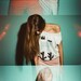 Wood Dog Mint unisex top