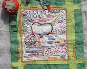 DIY Knotted Embroidery Stitch Sampler