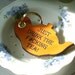Just Drink the F-cking Tea - Keychain