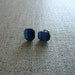 Octagon Cut Jewel Stud Earrings