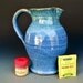 Lemonade Pitcher Blue Flower Vase