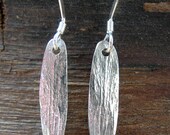 Ash seed silver earrings