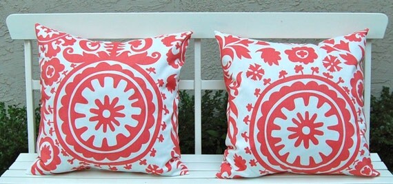 coussin rouge 