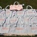 Monogrammed Orange Seersucker Everything Tote