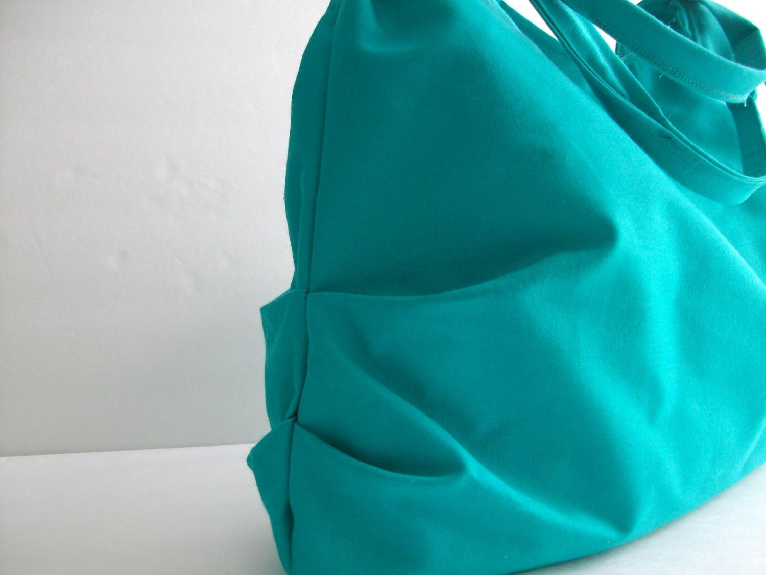 TURQOUISE HANDBAGS / blue purse / pleated bags / tote bag / spring and summer bags - Hashibags