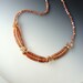 Jewelry Copper Colored Boro Bead Necklace