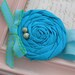 Rosette Headband: Baby Rosette Headband Silk Rolled Rosette Headband and Bow Accent Baby Toddler Teen Women Fascinator NO. 12-13