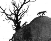 The Pack - Original Ink Drawing