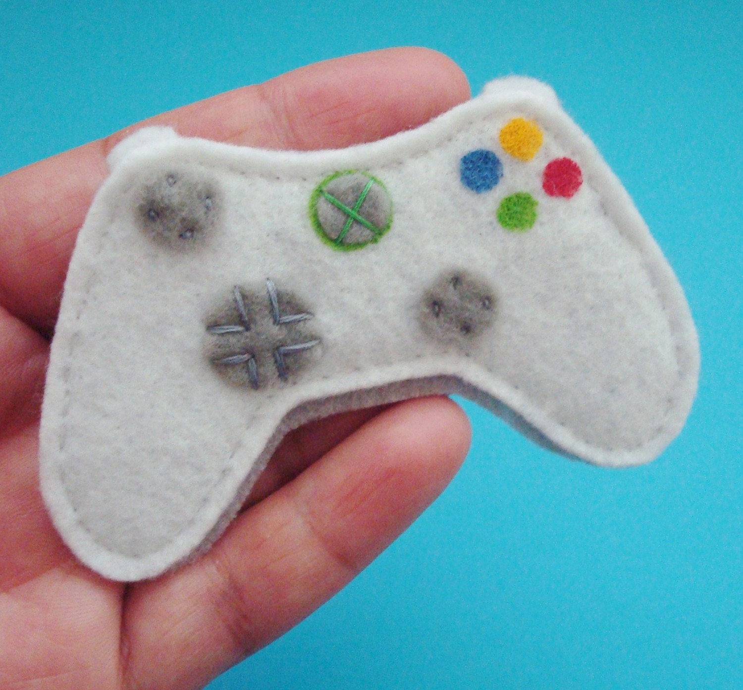 White Controller Magnet
