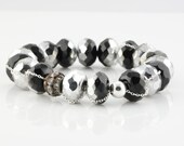 Free Shipping - Emmie -Silver/Black