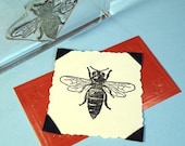 Bee Clear Polymer Rubber Stamp