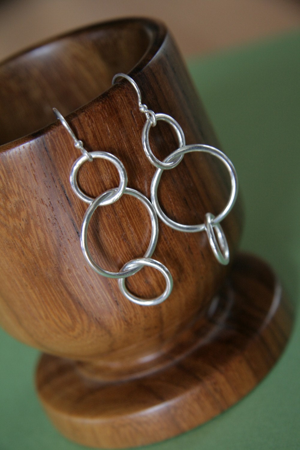 MARNI -  fine silver hoop earrings