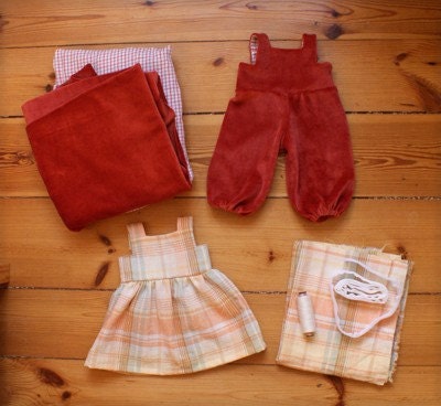 Sewing Pattern and Tutorial for Doll Outfit Hansel and Gretel