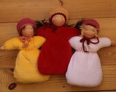 Mariengold Bunting Doll Tutorial including Crochet Cap Directions