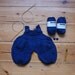 Knitting Pattern for Doll Bib Overall Ole with Pockets