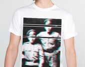 Creepy Chinese Soldier Tshirt Censor MENS Shirt