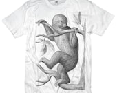 T-shirt of Extinct Sloth Animal Creature