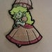Princess Peach Sew on Patch
