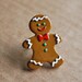 gingerbread man ring