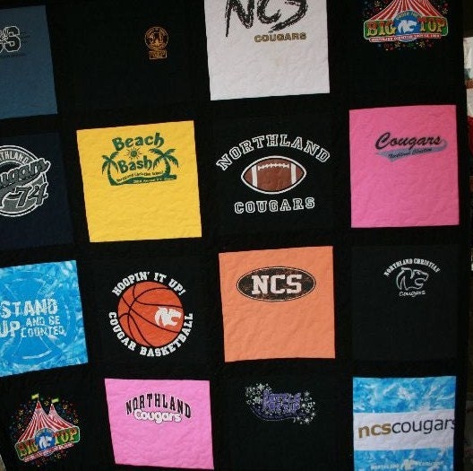 Tshirt Quilt - 16 shirts