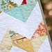 Hunky Dory Zig Zag Baby Quilt