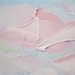 Pink clouds - FREE SHIPPING - Large 39"x28" Original Oil Painting - ready to hang palette knife impasto
