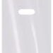 100 White Plastic Merchandise Bags (9 x 12 in.)