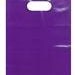100 Purple Plastic Merchandise Bags (9 x 12 in.)