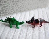 RrroooAAarrr Dinosaur Earrings dinosaur jewelry toy dinosaur stand