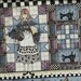 Quilters Cotton Border Print 2 3/4 Yards with 3/4 Yards Coordinated Fabric X0118 Sewing, Thread, Scissors