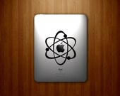 Atom Decal - The Atomic Apple Vinyl Decal - iPad Sticker - iPad Decal