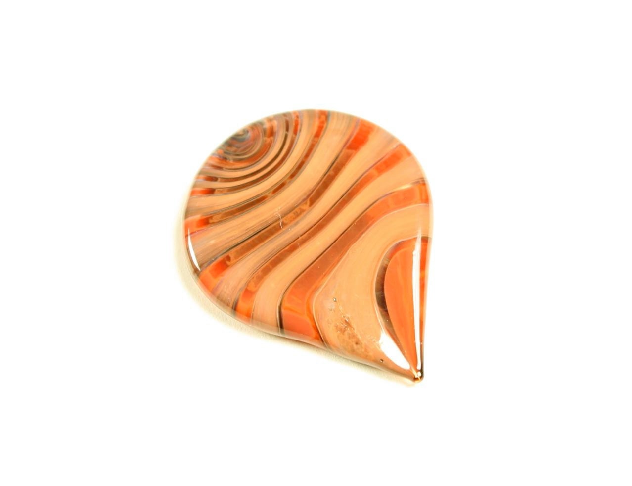 Deep Orange Guitar Pick
