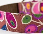 Abstract Floral Dog Collar