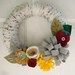 Confetti Yarn Wreath 12"