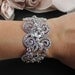 Bridal Necklace, Art Deco Pave Crystal Bridal Necklace, Wedding Jewelry, Bridal Jewelry,  BeFrosted SIAN