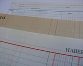 8 VINTAGE LEDGER Paper Pack