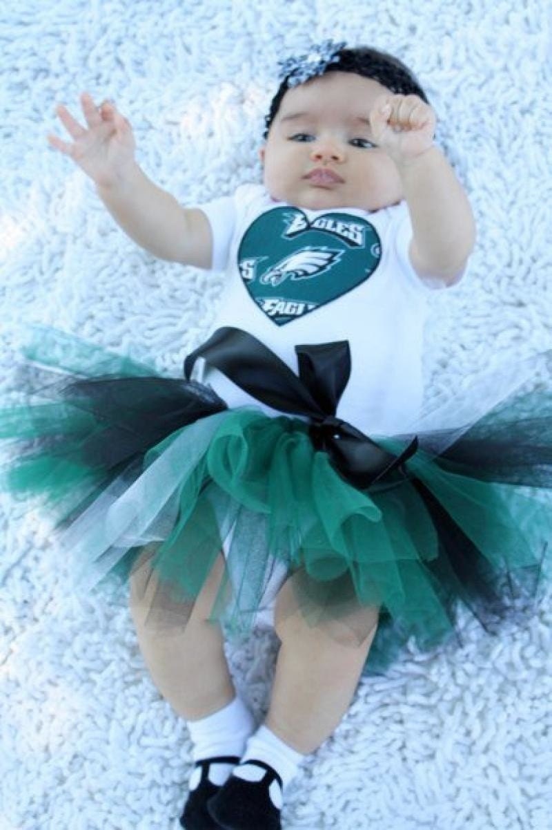 Eagles Tutu Set Newborn - 4T