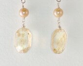 Antique Pearls with Citrine