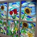 Stained Glass Mosaic Vintage Window