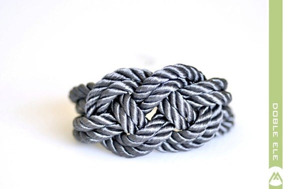 Sailor Knot Bracelet - Gray